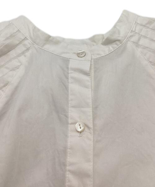 ETRE TOKYO（エトレトウキョウ）ETRE TOKYO (エトレトウキョウ) キャンディースリーブタックシャツ / 1222510044 ホワイト サイズ:FREEの古着・服飾アイテム