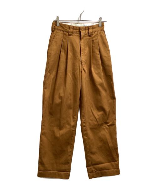 THE SHINZONE（ザ シンゾーン）THE SHINZONE (ザ シンゾーン) TOMBOY PANTS / 20AMSPA64 / トムボーイパンツ ブラウン サイズ:34の古着・服飾アイテム