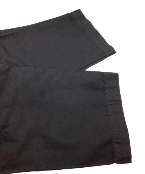 COMME des GARCONS HOMME PLUS（コムデギャルソンオムプリュス）COMME des GARCONS HOMME PLUS (コムデギャルソンオムプリュス) ポリ縮絨 テーパードパンツ / PA-P059 / AD2019 ブラック サイズ:Mの古着・服飾アイテム