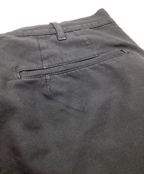 COMME des GARCONS HOMME PLUS（コムデギャルソンオムプリュス）COMME des GARCONS HOMME PLUS (コムデギャルソンオムプリュス) ポリ縮絨 テーパードパンツ / PA-P059 / AD2019 ブラック サイズ:Mの古着・服飾アイテム