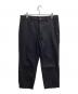 COMME des GARCONS HOMME PLUS（コムデギャルソンオムプリュス）の古着「ポリ縮絨 テーパードパンツ / PA-P059 / AD2019」｜ブラック