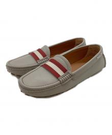 BALLY（バリー）の古着「ドライビングシューズ」｜グレー