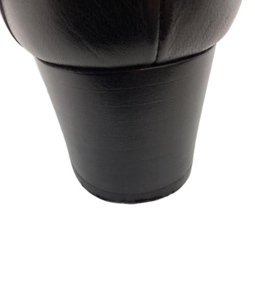 Salvatore Ferragamo（サルヴァトーレ フェラガモ）Salvatore Ferragamo (サルヴァトーレ フェラガモ) ガンチーニフリンジパンプス ブラック サイズ:7の古着・服飾アイテム