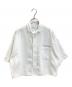 TICCA（ティッカ）の古着「別注リネン半袖エンブロイダリーシャツ / Spick&Span / 0241401419」｜ホワイト
