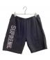 Supreme（シュプリーム）の古着「18SS / Leg Embroidery Sweatshort」｜ブラック