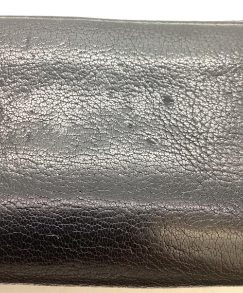 MIU MIU（ミュウミュウ）MIU MIU (ミュウミュウ) マドラスフィオッコ ロングウォレット / 5ML506 / 245 ブラックの古着・服飾アイテム