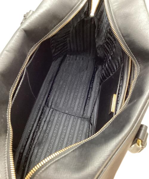 PRADA（プラダ）PRADA (プラダ) サフィアーノ ガレリア ハンドバッグ / Galleria Saffiano / ガレリア / BL094F / 173  ブラックの古着・服飾アイテム