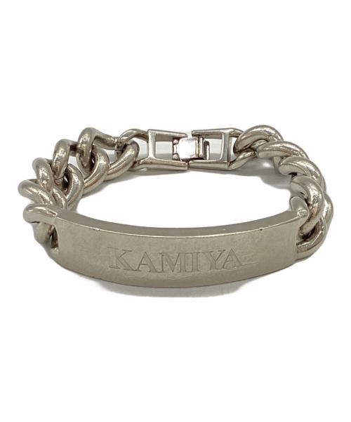 KAMIYA（カミヤ）KAMIYA (カミヤ) ID Bracelet / IDブレスレット シルバーの古着・服飾アイテム