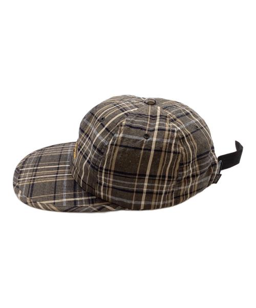 SEDAN ALL-PURPOSE（セダンオールパーパス）SEDAN ALL-PURPOSE (セダンオールパーパス) 25SS / Classic Logo Madras Plaid Cap / SD25S-CP05 ブラウンの古着・服飾アイテム