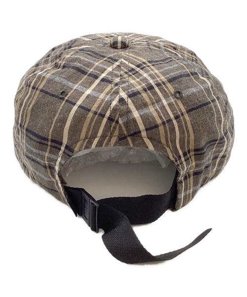 SEDAN ALL-PURPOSE（セダンオールパーパス）SEDAN ALL-PURPOSE (セダンオールパーパス) 25SS / Classic Logo Madras Plaid Cap / SD25S-CP05 ブラウンの古着・服飾アイテム