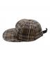 SEDAN ALL-PURPOSE (セダンオールパーパス) 25SS / Classic Logo Madras Plaid Cap / SD25S-CP05 ブラウン：7000円