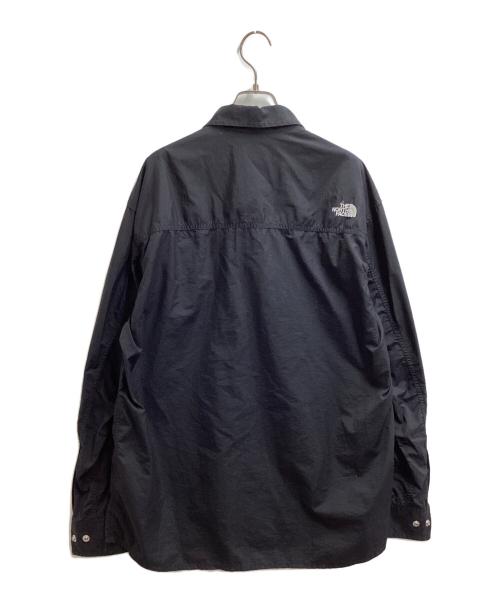 THE NORTH FACE（ザ ノース フェイス）THE NORTH FACE (ザ ノース フェイス) L/S Nuptse Shirt / ヌプシシャツ / NR11961 ブラック サイズ:Lの古着・服飾アイテム