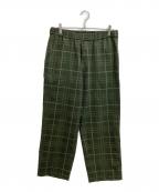 nanamicaナナミカ）の古着「ALPHADRY Wide Easy Pants　SUCF271 / SUCF271」｜グリーン