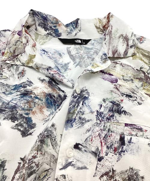 THE NORTH FACE（ザ ノース フェイス）THE NORTH FACE (ザ ノース フェイス) S/S Walls Shirt / ウォールズシャツ / NR22204 ホワイト サイズ:XLの古着・服飾アイテム