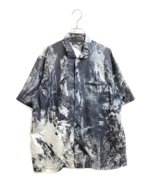 THE NORTH FACE（ザ ノース フェイス）THE NORTH FACE (ザ ノース フェイス) S/S Walls Shirt / ウォールズシャツ / NR22204 グレー サイズ:Lの古着・服飾アイテム
