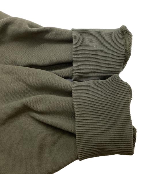 THE NORTH FACE（ザ ノース フェイス）THE NORTH FACE (ザ ノース フェイス) Square Logo Full Zip / スクエアロゴフルジップ / NT12335 オリーブ サイズ:Lの古着・服飾アイテム