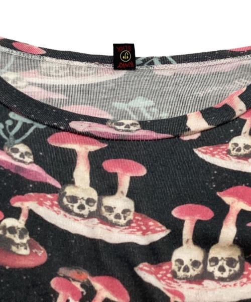 Hysteric Glamour（ヒステリックグラマー）Hysteric Glamour (ヒステリックグラマー) スカルマッシュルームカットソー / 2CL-0950 ブラック サイズ:FREEの古着・服飾アイテム