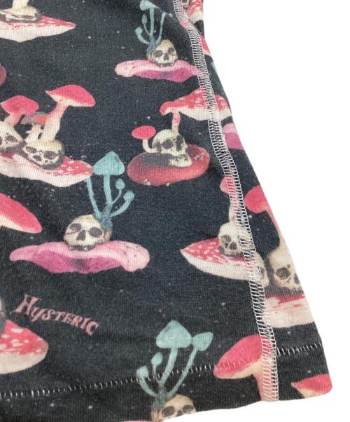 Hysteric Glamour（ヒステリックグラマー）Hysteric Glamour (ヒステリックグラマー) スカルマッシュルームカットソー / 2CL-0950 ブラック サイズ:FREEの古着・服飾アイテム