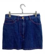 Vivienne Westwoodヴィヴィアンウエストウッド）の古着「デニムミニスカート / 1992 Always on Camera / 356-76801」｜インディゴ