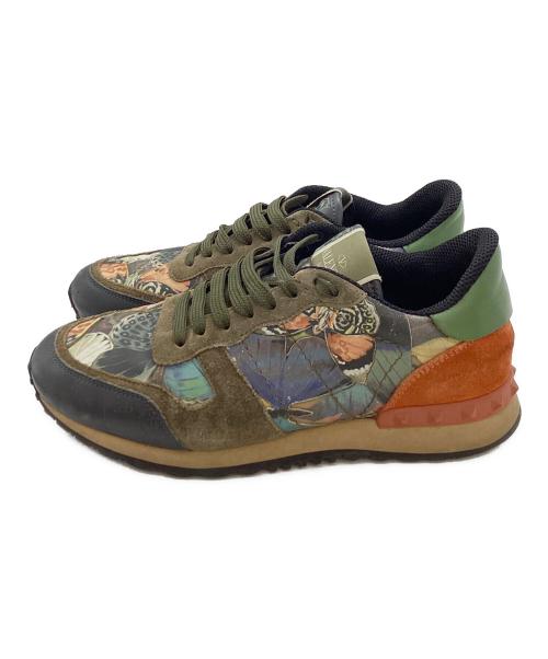 VALENTINO GARAVANI（ヴァレンティノ・ガラヴァーニ）VALENTINO GARAVANI (ヴァレンティノ・ガラヴァーニ) ROCK RUNNER / ロックランナー オリーブ サイズ:39 1/2の古着・服飾アイテム