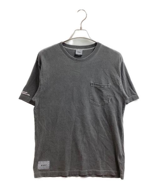 WTAPS（ダブルタップス）WTAPS (ダブルタップス) GPS 01 T-Shirt / 181ATDT-CSM01 グレー サイズ:1の古着・服飾アイテム