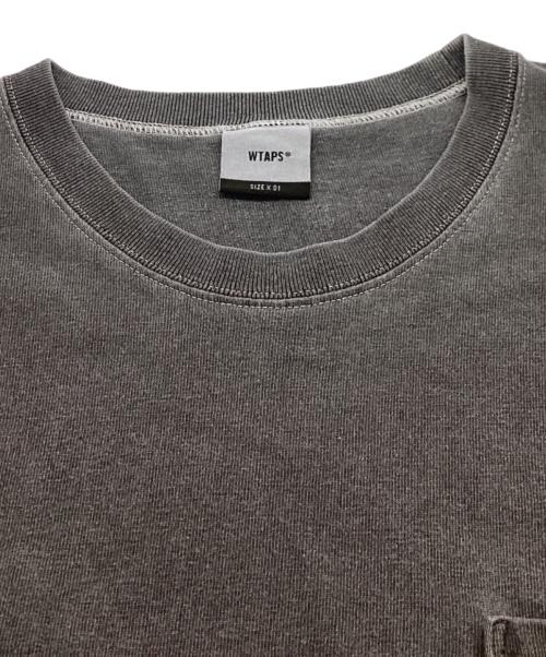 WTAPS（ダブルタップス）WTAPS (ダブルタップス) GPS 01 T-Shirt / 181ATDT-CSM01 グレー サイズ:1の古着・服飾アイテム