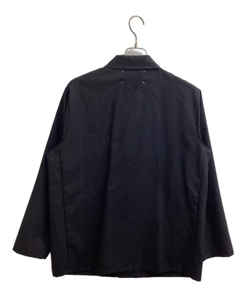 Maison Margiela（メゾンマルジェラ）Maison Margiela (メゾンマルジェラ) シャツジャケット / S50DL0426 S44330 ブラック サイズ:44の古着・服飾アイテム