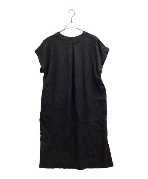 Spick and Span（スピック＆スパン）Spick and Span (スピックアンドスパン) リネンカフタンドレス / 25040200205020 ブラック サイズ:36の古着・服飾アイテム