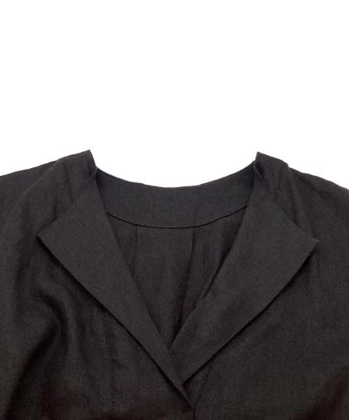 Spick and Span（スピック＆スパン）Spick and Span (スピックアンドスパン) リネンカフタンドレス / 25040200205020 ブラック サイズ:36の古着・服飾アイテム