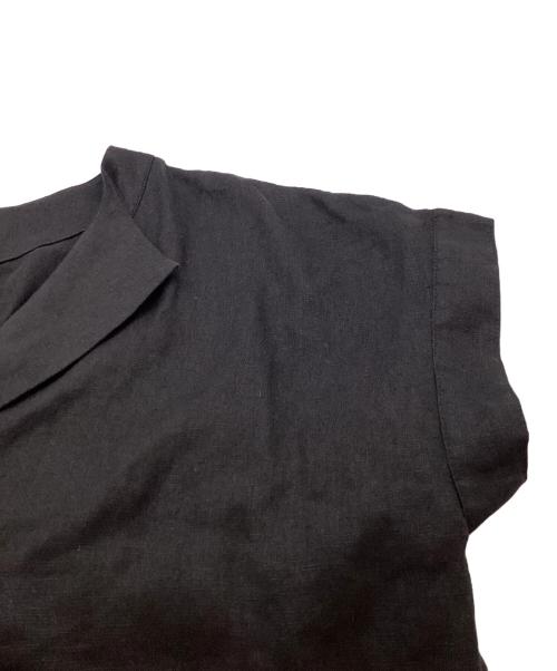 Spick and Span（スピック＆スパン）Spick and Span (スピックアンドスパン) リネンカフタンドレス / 25040200205020 ブラック サイズ:36の古着・服飾アイテム