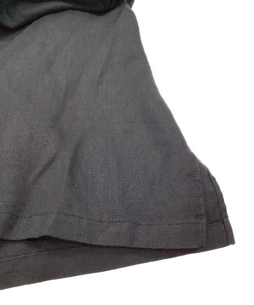 Spick and Span（スピック＆スパン）Spick and Span (スピックアンドスパン) リネンカフタンドレス / 25040200205020 ブラック サイズ:36の古着・服飾アイテム