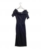 AND MARYアンドマリー）の古着「Carina long dress / AM8092」｜ブラック