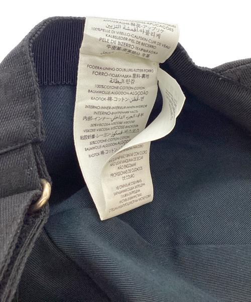 GUCCI（グッチ）GUCCI (グッチ) GGキャンバス ベースボールキャップ / 576253 4HG53 ブラックの古着・服飾アイテム