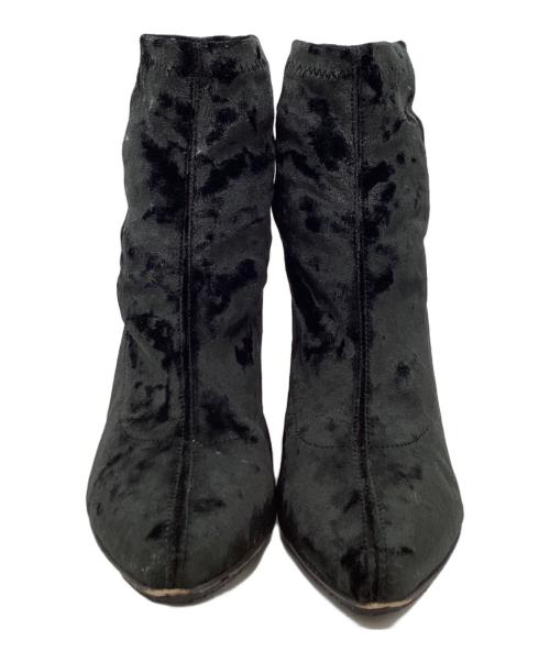 FABIO RUSCONI（ファビオルスコーニ）FABIO RUSCONI (ファビオルスコーニ) ブーツ ブラック サイズ:37の古着・服飾アイテム