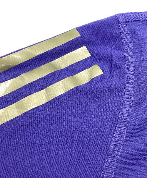 adidas（アディダス）adidas (アディダス) adidas / アディダス / Finisher Tシャツ / 2024 BMW Berlin Marathon パープル サイズ:XLの古着・服飾アイテム