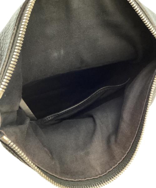 Maison Margiela（メゾンマルジェラ）Maison Margiela (メゾンマルジェラ) 5AC レザー クラッチ & ショルダーバッグ　SB1WG0003 P4746 ブラックの古着・服飾アイテム