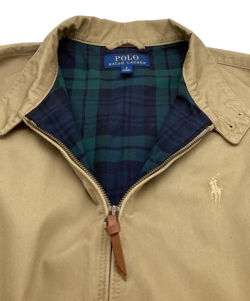 POLO RALPH LAUREN（ポロ・ラルフローレン）POLO RALPH LAUREN (ポロ・ラルフローレン) スイングトップ ベージュ サイズ:Sの古着・服飾アイテム