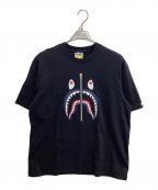 A BATHING APEア ベイシング エイプ）の古着「Shark Tee UK / 001TEK701302M」｜ブラック