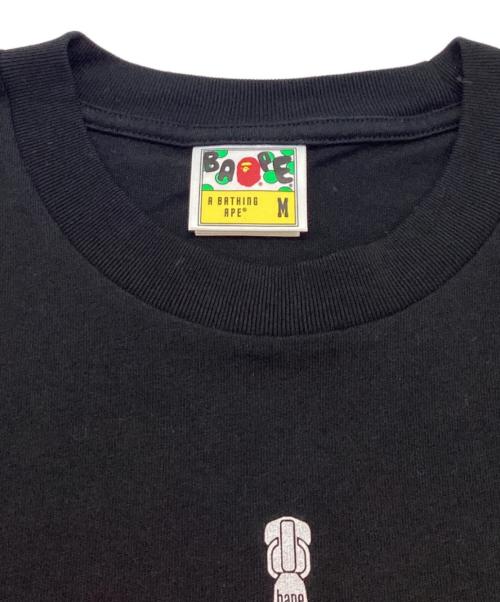 A BATHING APE（ア ベイシング エイプ）A BATHING APE (ア ベイシング エイプ) Shark Tee UK / 001TEK701302M ブラック サイズ:Mの古着・服飾アイテム