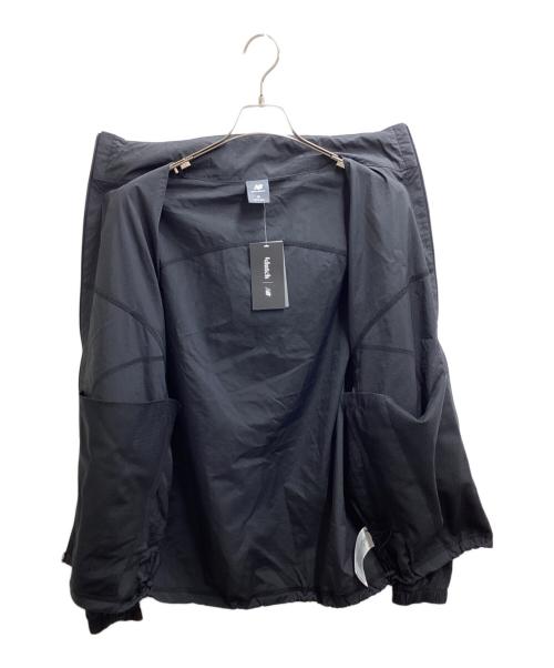 NEW BALANCE（ニューバランス）NEW BALANCE (ニューバランス) Crinkle Woven Jacket / クリンクル ジャケット / KLUTCH ATHLETICS ブラック サイズ:Mの古着・服飾アイテム