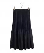 ISSEY MIYAKEイッセイミヤケ）の古着「プリーツスカート / IM02FG911」｜ブラック