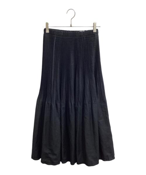 ISSEY MIYAKE（イッセイミヤケ）ISSEY MIYAKE (イッセイミヤケ) プリーツスカート / IM02FG911 ブラック サイズ:Sの古着・服飾アイテム