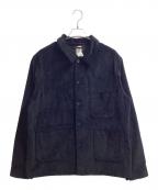 LE LABOUREURル ラブルール）の古着「CORDUROY WORK JACKET / コーデュロイワークジャケット / 5111-2100-4F」｜ブラック