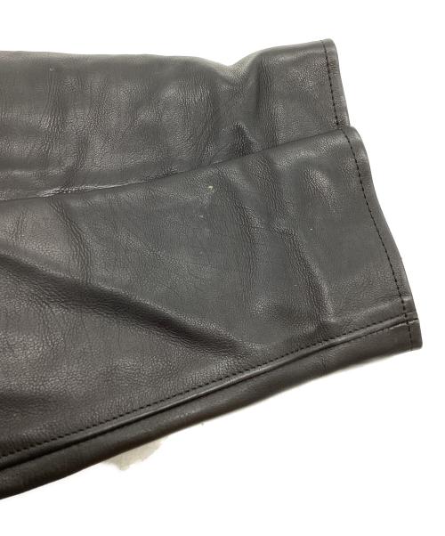 STRUM（ストラム）STRUM (ストラム) OIL CALF LEATHER W-ZIPPER RIDERS JKT　STL045-02 ブラック サイズ:Mの古着・服飾アイテム