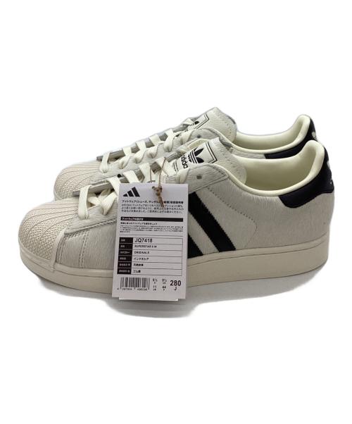 adidas（アディダス）adidas (アディダス) Superstar II / スーパースター2 / JQ7418 / ハラコ ホワイト サイズ:28cmの古着・服飾アイテム