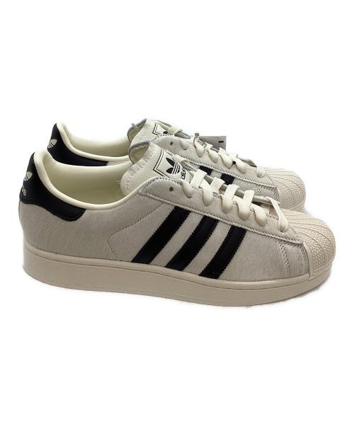 adidas（アディダス）adidas (アディダス) Superstar II / スーパースター2 / JQ7418 / ハラコ ホワイト サイズ:28cmの古着・服飾アイテム