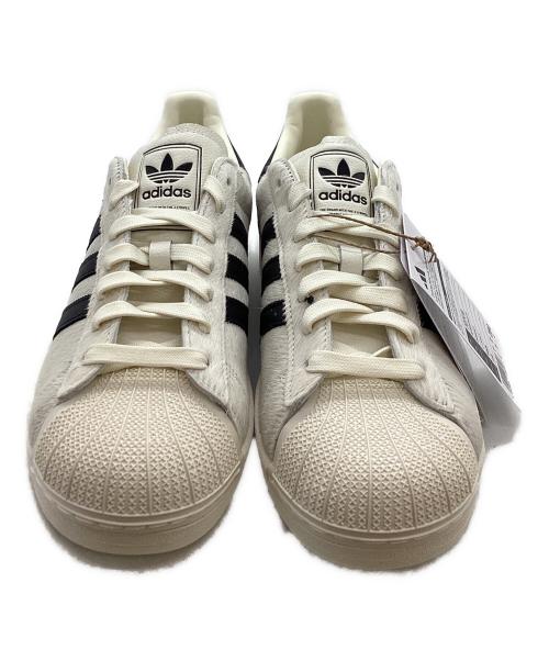 adidas（アディダス）adidas (アディダス) Superstar II / スーパースター2 / JQ7418 / ハラコ ホワイト サイズ:28cmの古着・服飾アイテム