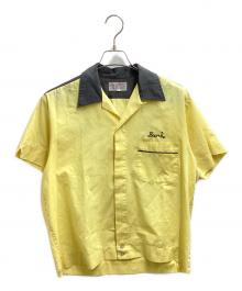 Pla-Shirt by Dunbrooke（ダンブルック）の古着「ボーリングシャツ / USA製」｜イエロー