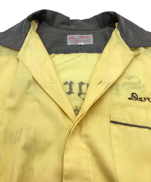 Pla-Shirt by Dunbrooke（ダンブルック）Pla-Shirt by Dunbrooke (ダンブルック) ボーリングシャツ / USA製 イエロー サイズ:Mの古着・服飾アイテム