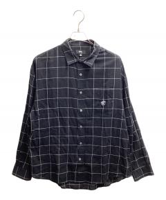 中古・古着通販】Sun Surf (サンサーフ) LONG SLEEVE TWILL PATCHWORK